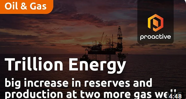 Trillion Energy Sees Big Increase in Reserves as Company Enters Production at Two More Gas Wells